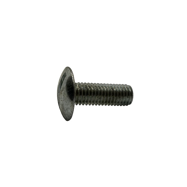 Suburban Bolt And Supply 3/8"-16 x 1 in Slotted Truss Machine Screw, Zinc Plated Steel A0300240100TZ - main